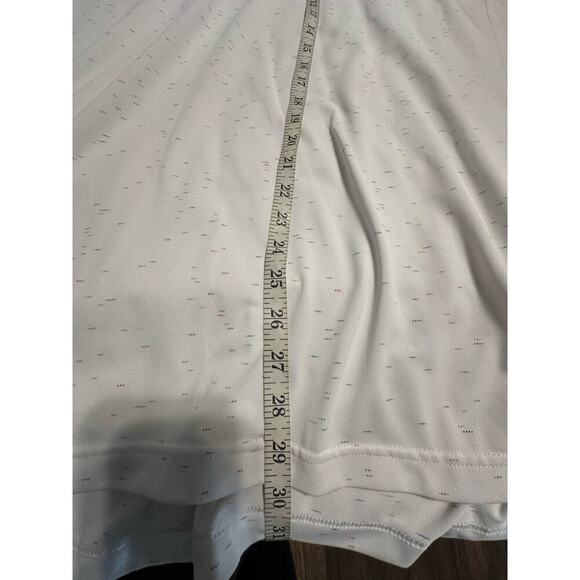 Peter Millar Summer Comfort Golf Shirt Polo Men's Size Large White Active - Picture 7 of 7